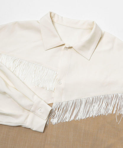 Siltrata Fringe pattern 襯衫