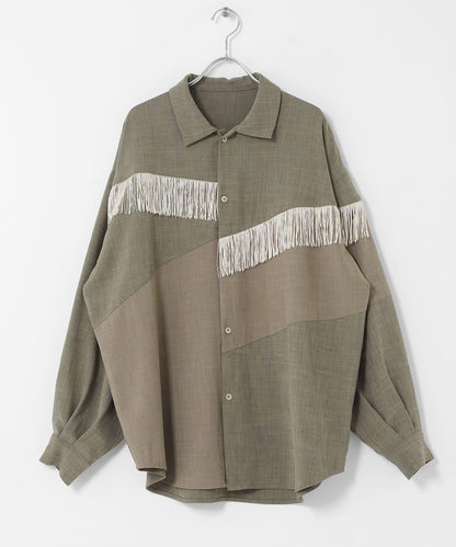 Siltrata Fringe pattern 襯衫