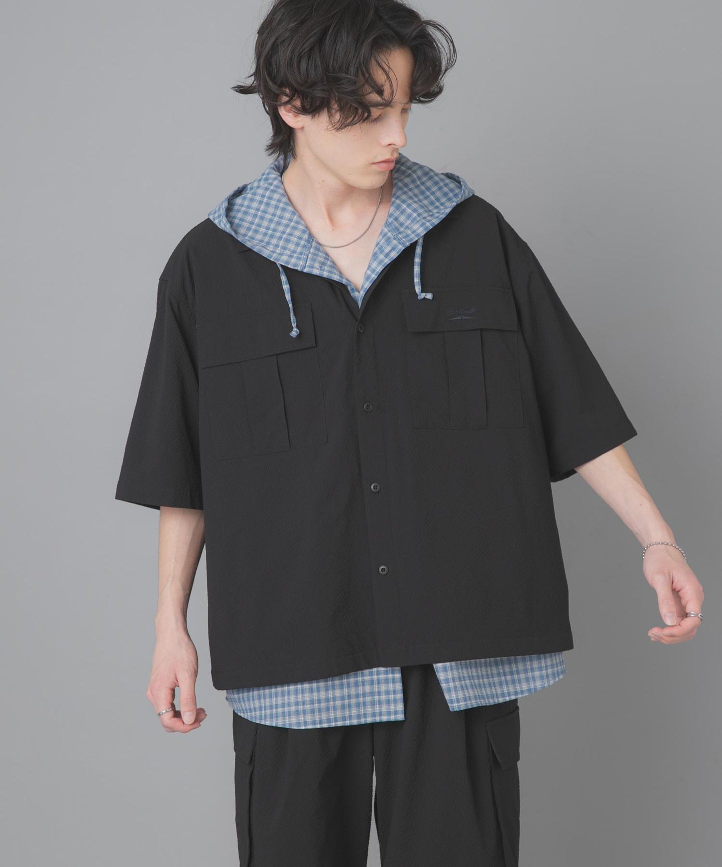 Converse×SENSE OF PLACE JACK PURCELL 短袖襯衫