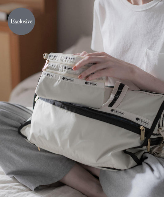 『聯名』LeSportsac×URBAN RESEARCH 3ZIP COSMETIC 化妝包