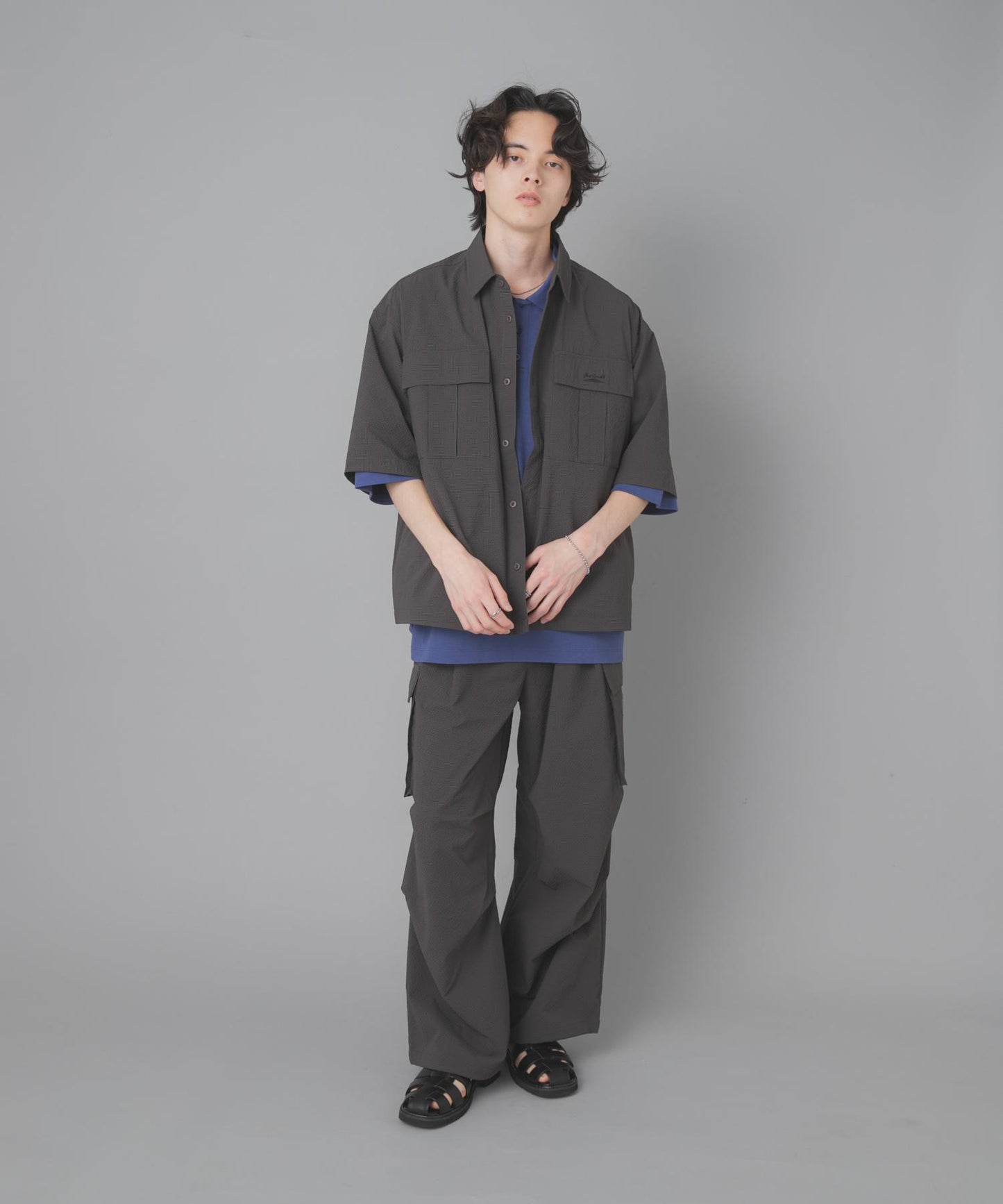Converse×SENSE OF PLACE JACK PURCELL 短袖襯衫