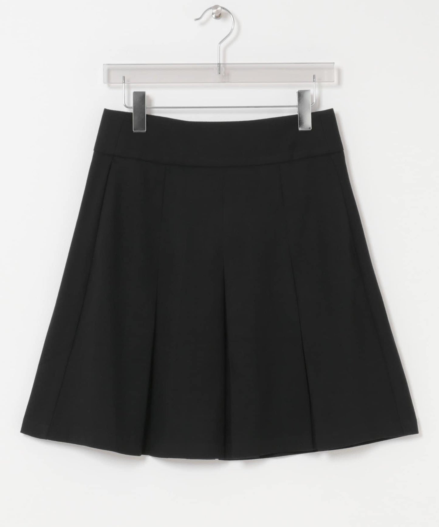Studio Doe Wool Wide Pleated Midi Skirt
