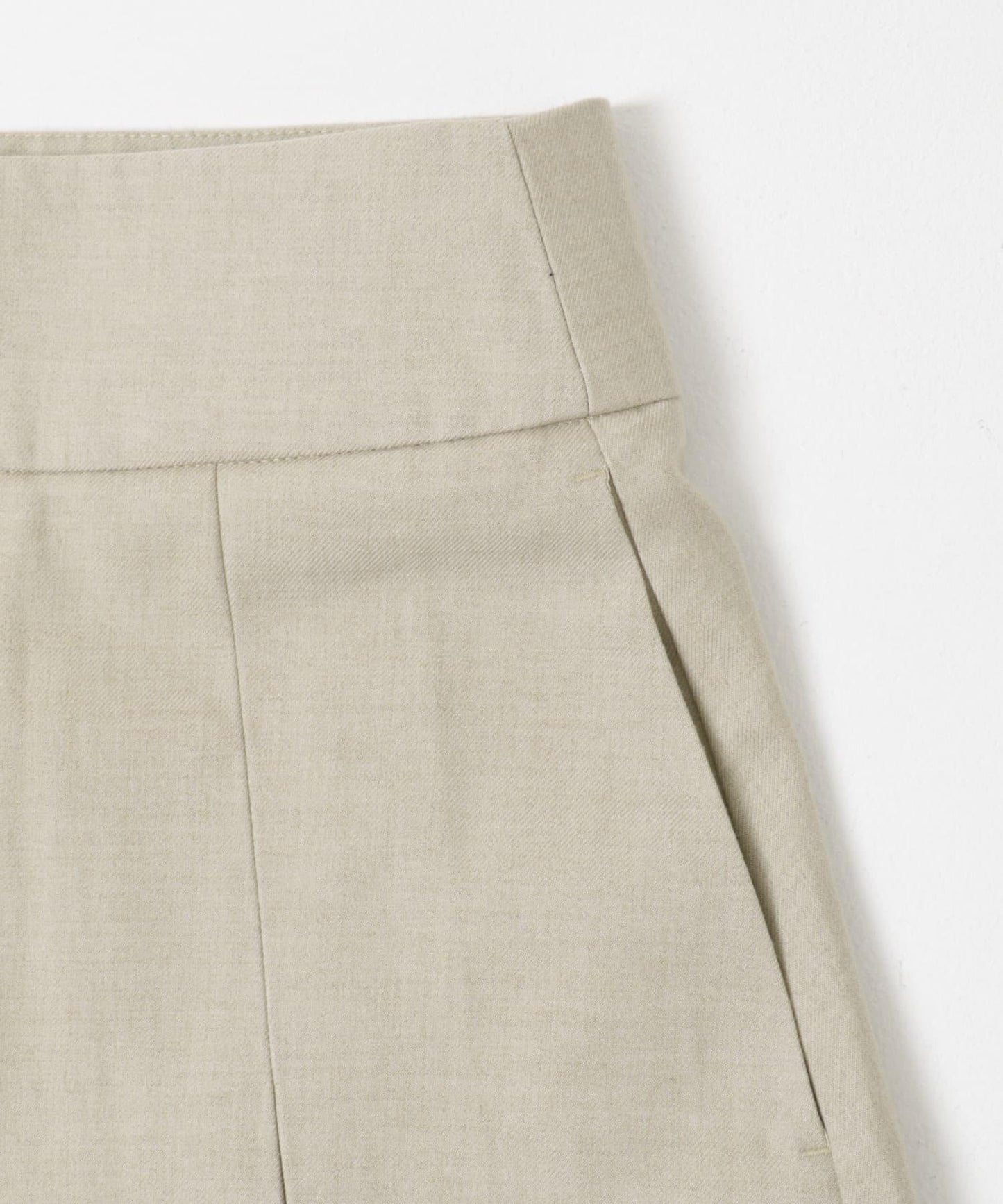 Studio Doe Wool Wide Pleated Midi Skirt