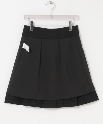 Studio Doe Wool Wide Pleated Midi Skirt