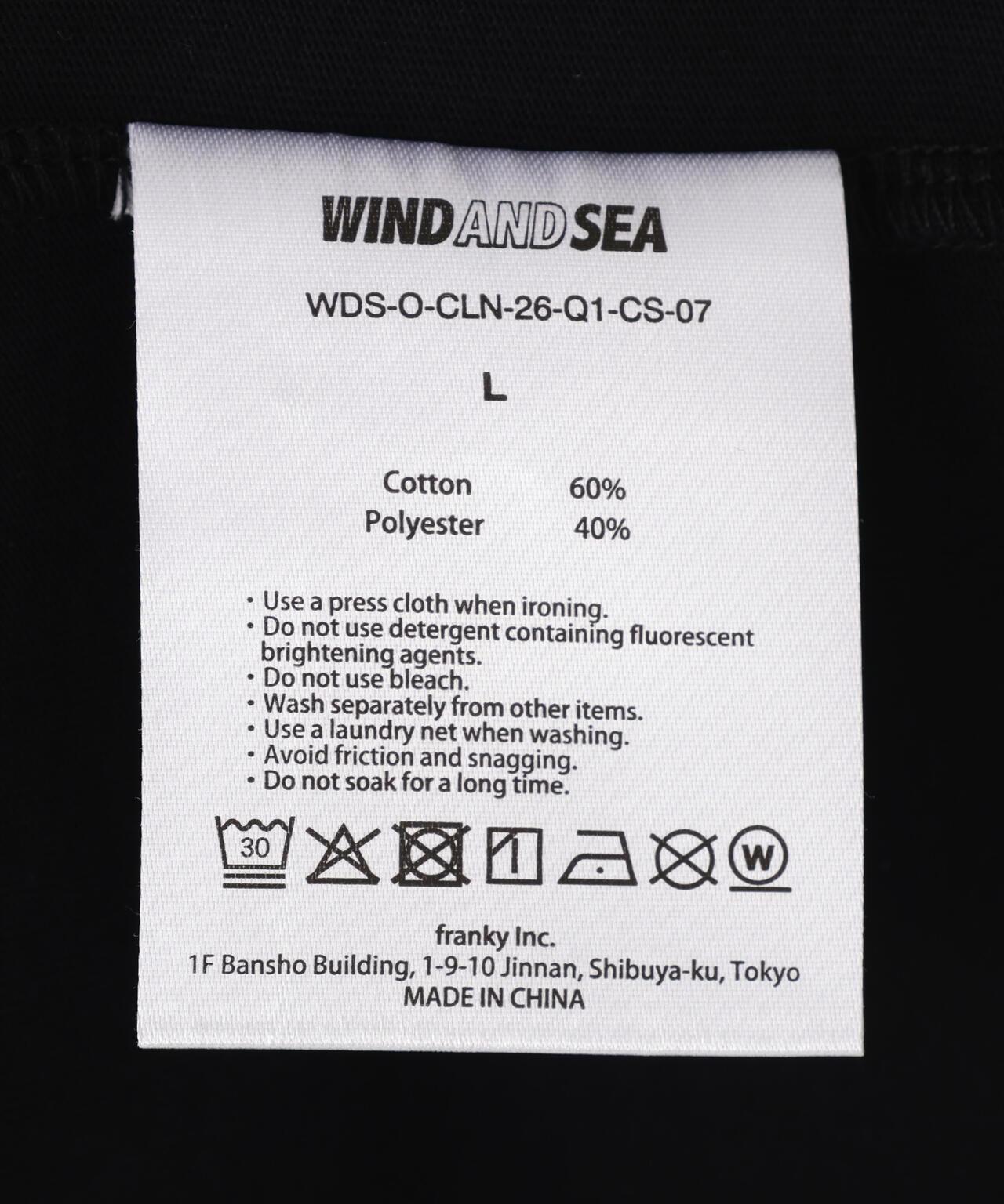 WIND AND SEA S/S Tech Tee