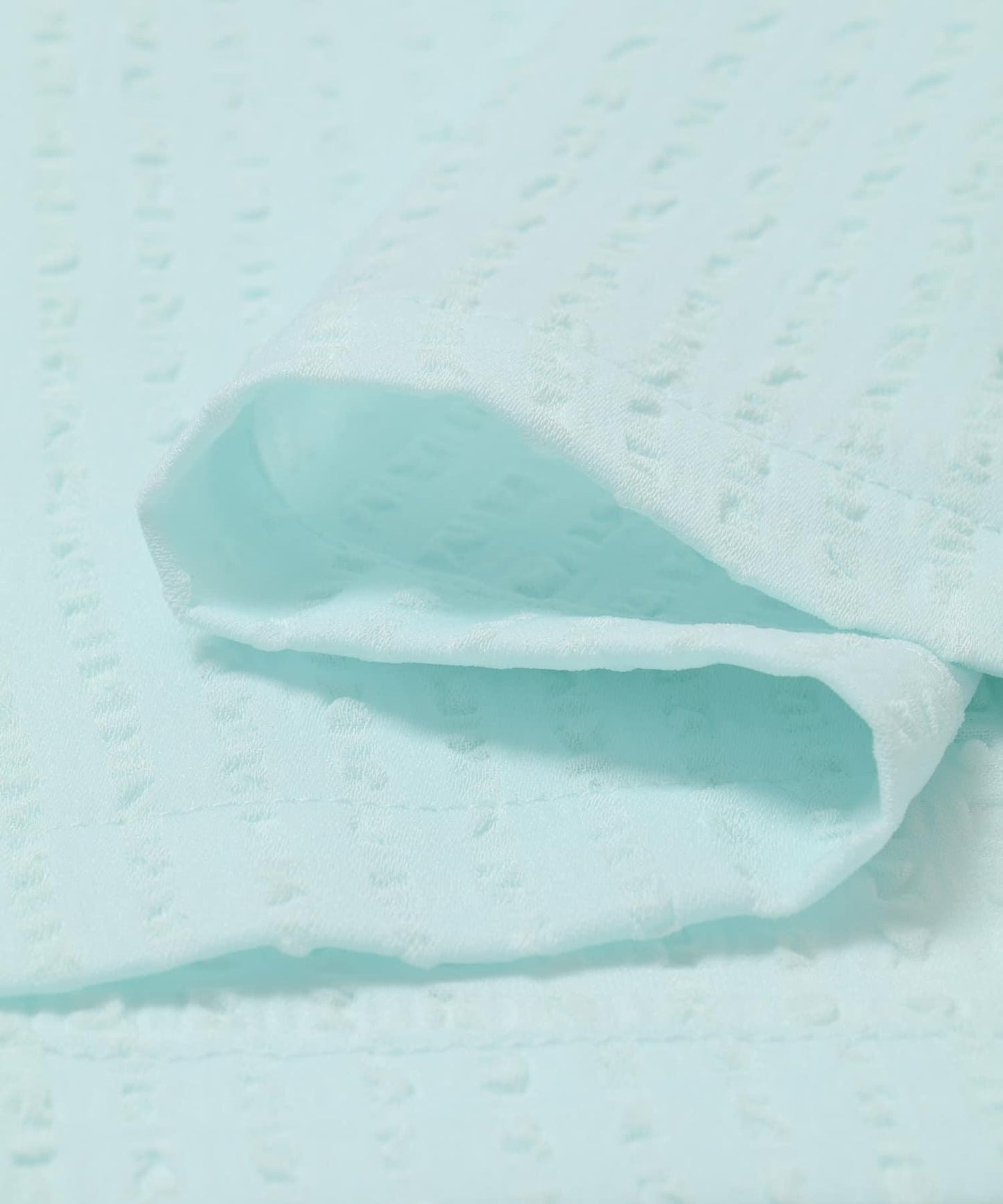 泡泡紗開領襯衫