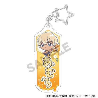名偵探柯南（名偵探柯南） きゃらペコはちみつ系列 姓名亞克力鑰匙扣 【コンプリートBOX／11個入り】