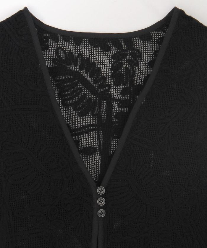 刺繡蕾絲馬甲