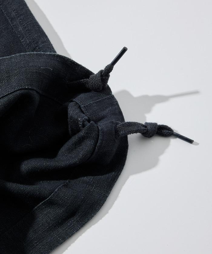LINEN COTTON EASY CARGO PANTS 亞麻棉工裝褲 【套裝款】