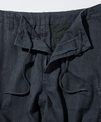 LINEN COTTON EASY CARGO PANTS 亞麻棉工裝褲 【套裝款】
