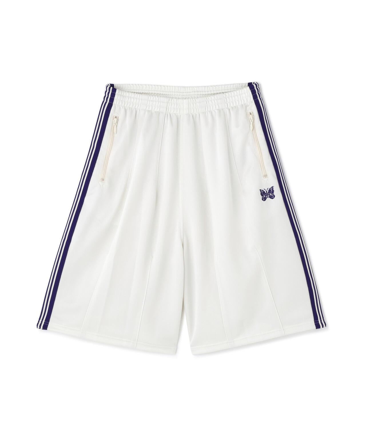 NEEDLES H.D.TRACK PANT SHORTS - POLY SMOOTH 休閒短褲