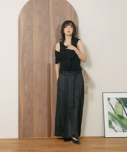 【A・MONN】【可成套穿著】tank KNIT