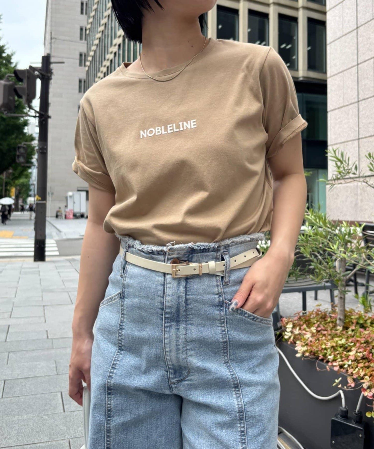 植絨Logo T恤