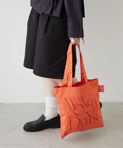 WOVEN DAYS Logo Tote Bag 徽標托特包