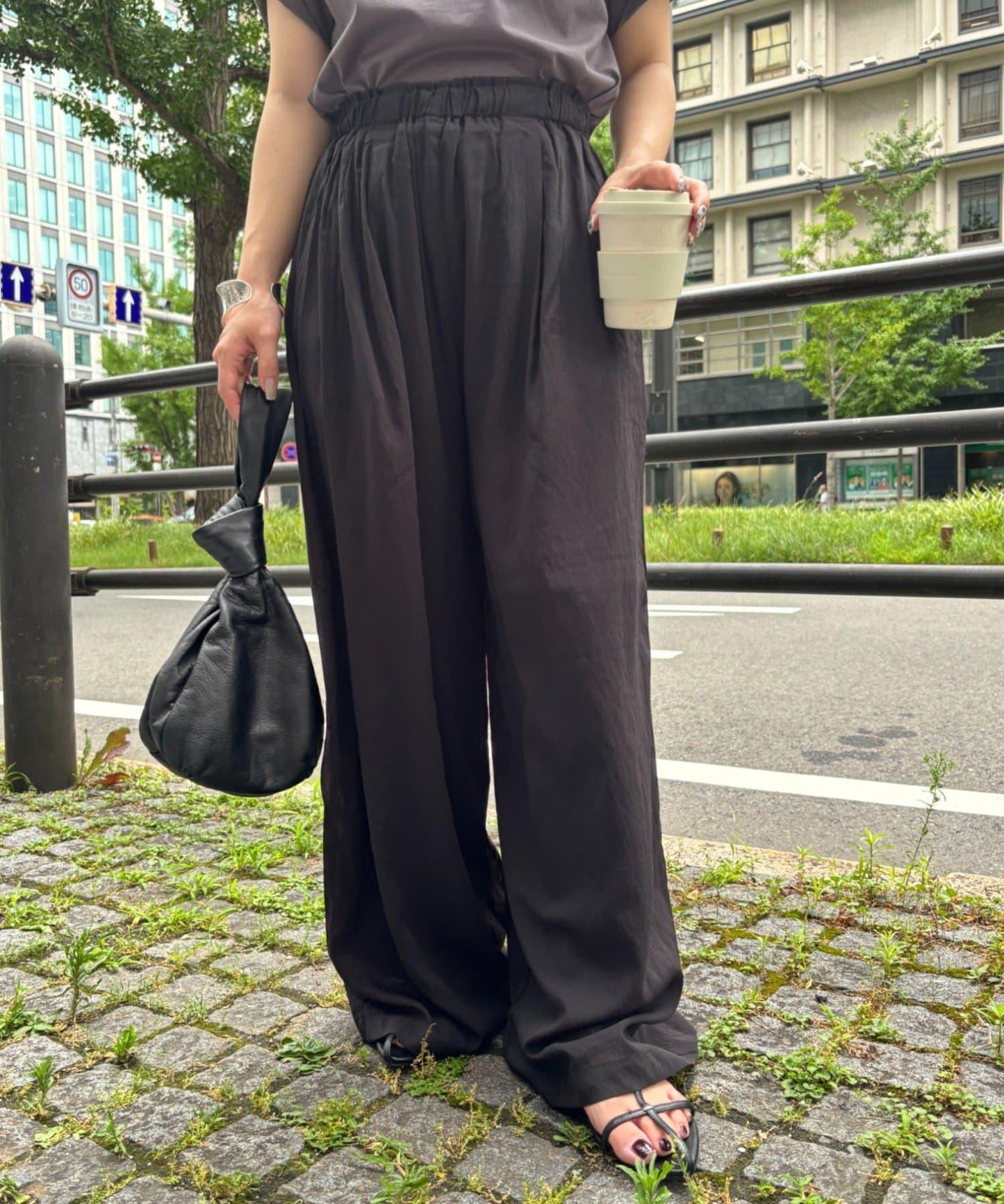 PalinkA シアー易搭長褲