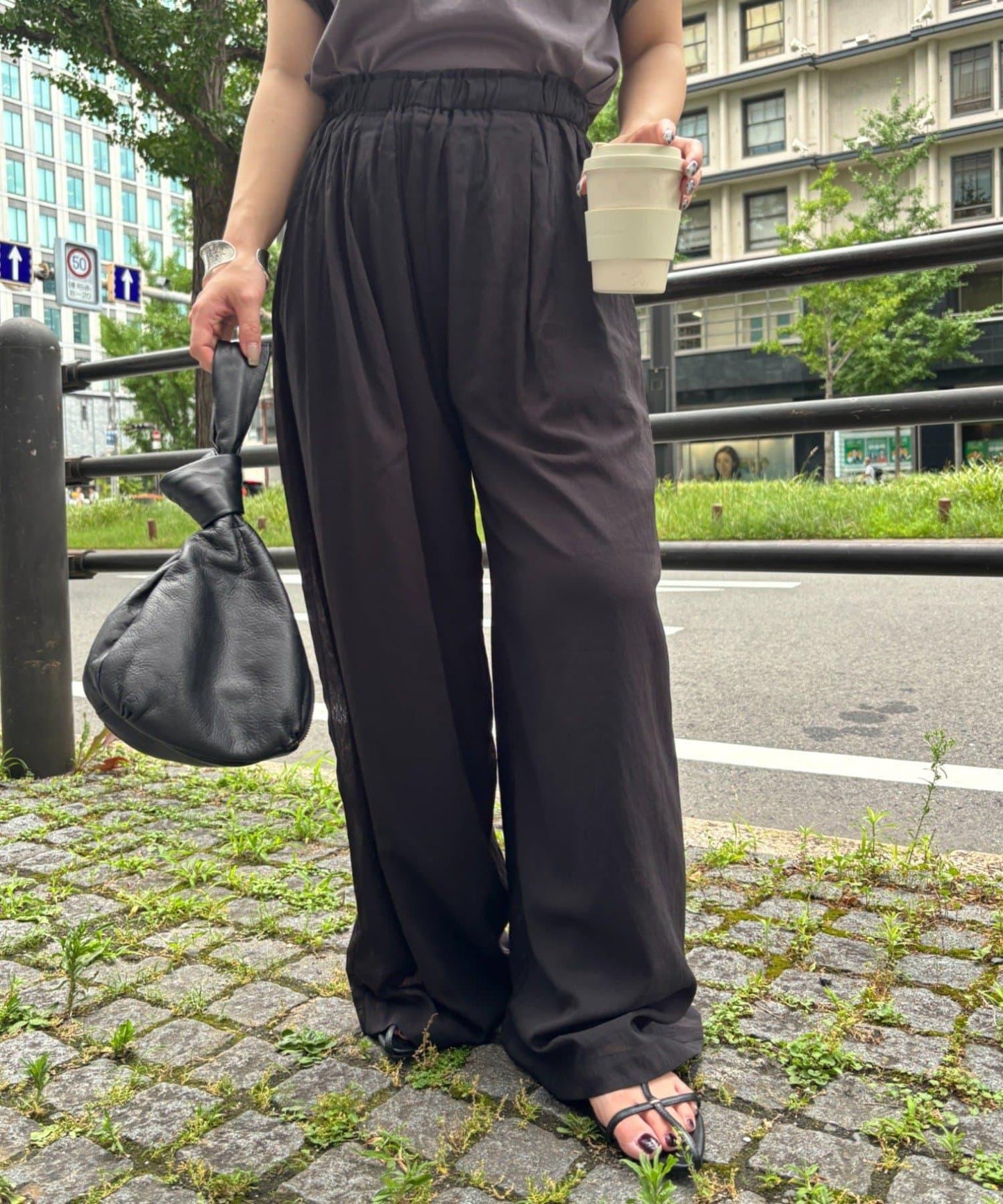 PalinkA シアー易搭長褲