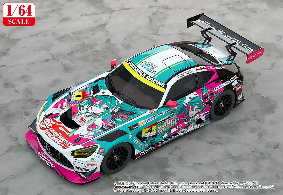 初音ミク（初音未來） GTプロジェクト 1/64 グッドスマイル 初音ミク AMG 2025 Presentation Ver.