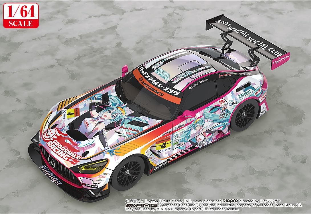 初音ミク（初音未來） GTプロジェクト 1/64 グッドスマイル 初音ミク AMG 2021 SUPER GT 第5戦Ver.