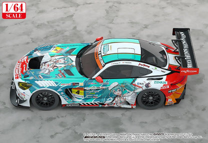 初音ミク（初音未來） GTプロジェクト 1/64 グッドスマイル 初音ミク AMG 2023 開幕戦Ver.