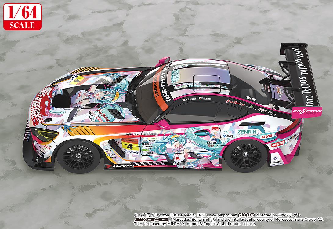 初音ミク（初音未來） GTプロジェクト 1/64 グッドスマイル 初音ミク AMG 2021 SUPER GT 第5戦Ver.