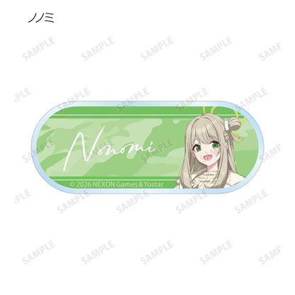 ブルーアーカイブ（蔚藍檔案） 亞克力姓名牌 完整盒裝 10包入