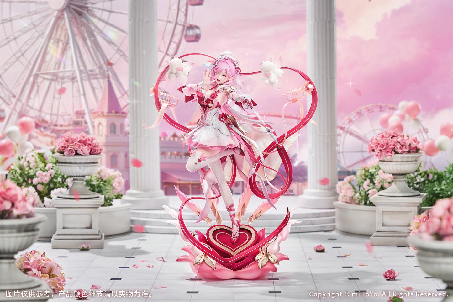 崩壞3 エリシア 1/7手辦 ハーイ♥愛の妖精さんVer.