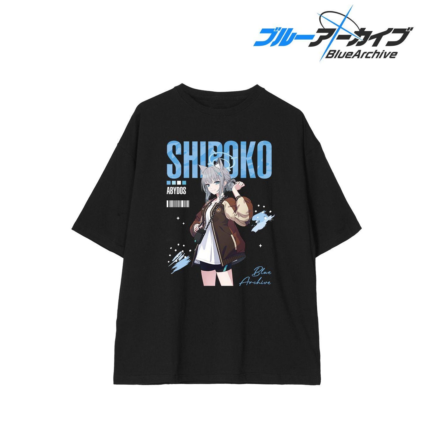 ブルーアーカイブ（蔚藍檔案） シロコ 寬鬆T恤 S碼