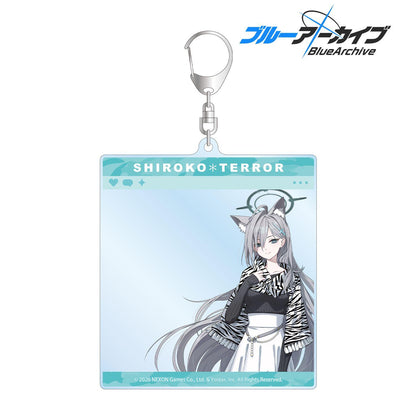ブルーアーカイブ シロコ＊テラー SNS風BIG亞克力鑰匙扣