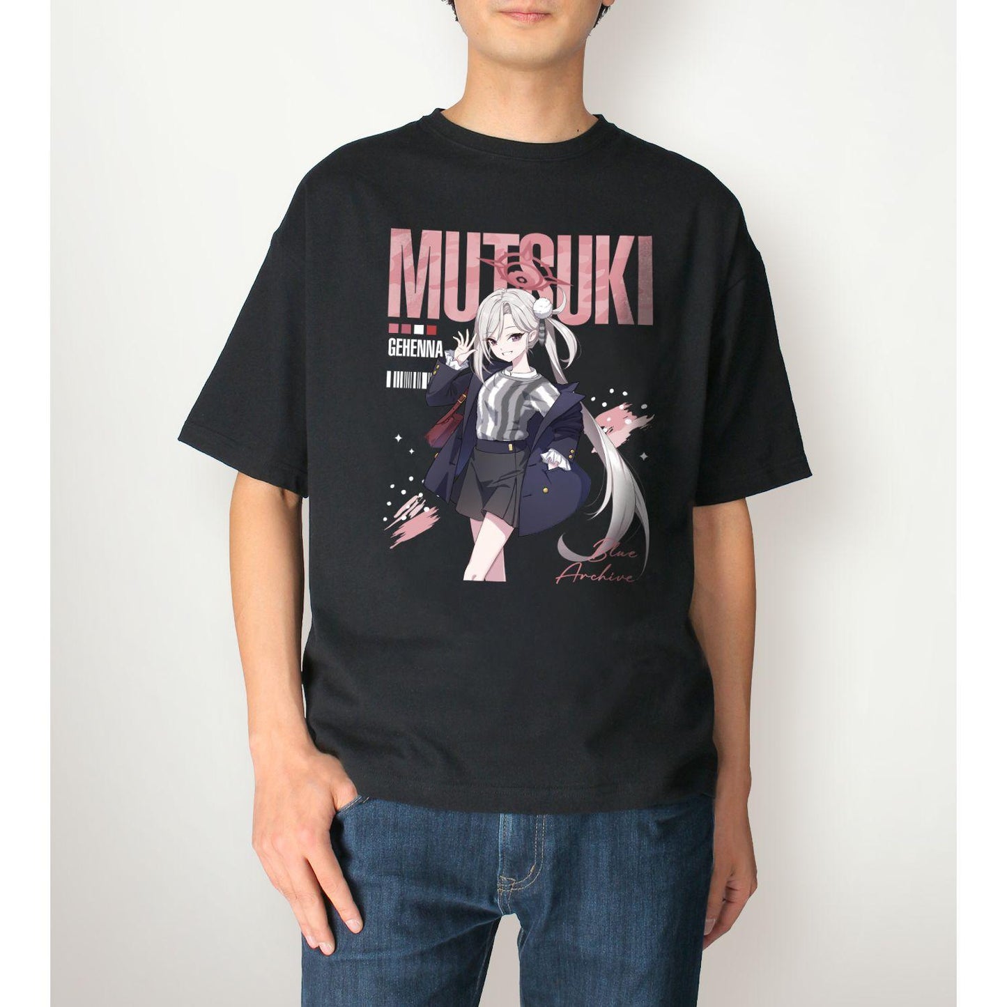 ブルーアーカイブ（蔚藍檔案） 睦月 寬鬆T恤 S碼