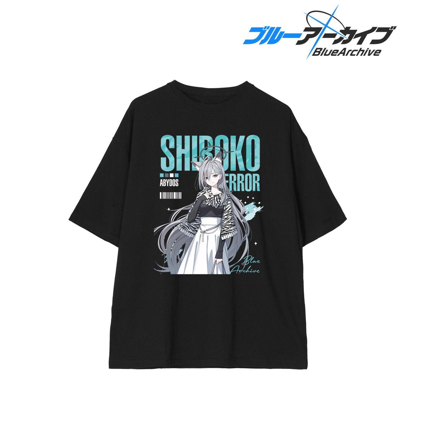 ブルーアーカイブ（蔚藍檔案） シロコ＊テラー 寬鬆T恤