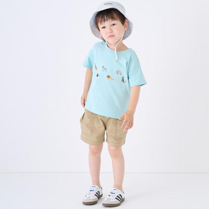 【接触冷感】前後で着れる2WAY半袖Tシャツ
