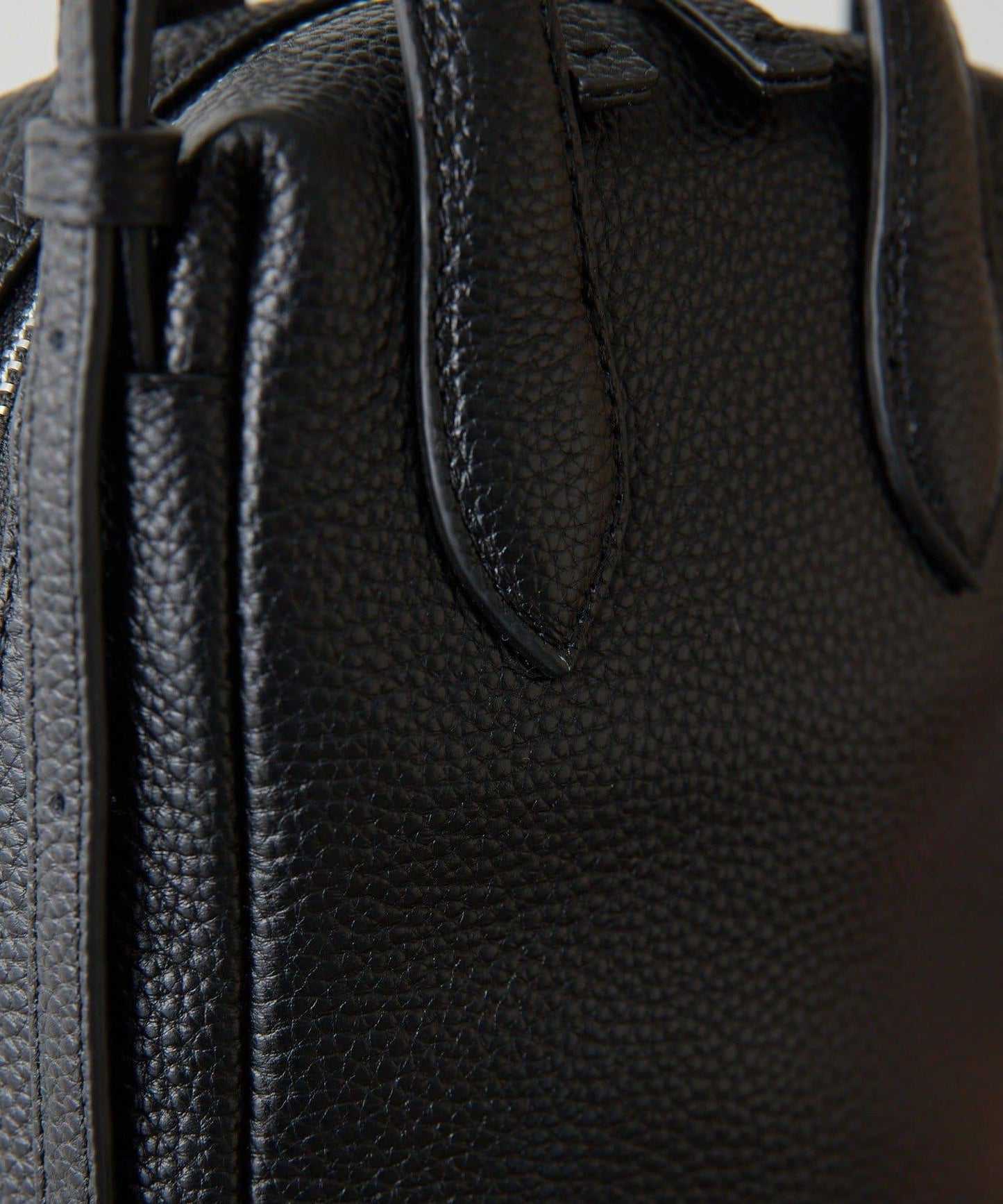 可裝水瓶 豎款迷你斜挎包 本革 2way