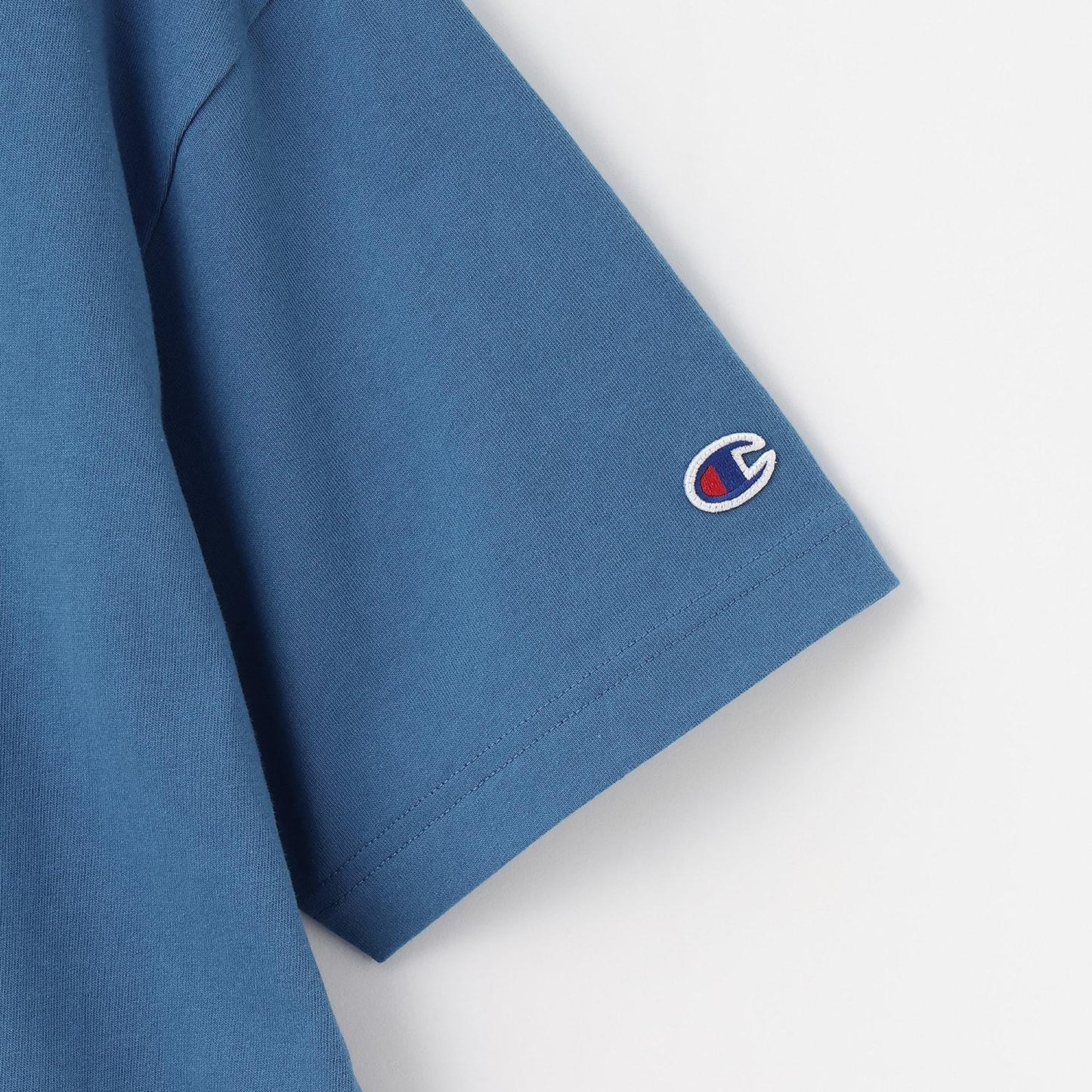 【Champion】Dad學院風Logo短袖T恤