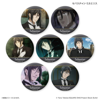 黑執事 -緑の魔女編- 塞巴斯蒂安·米卡利斯 徽章 【全7種】（完整BOX／7個裝）
