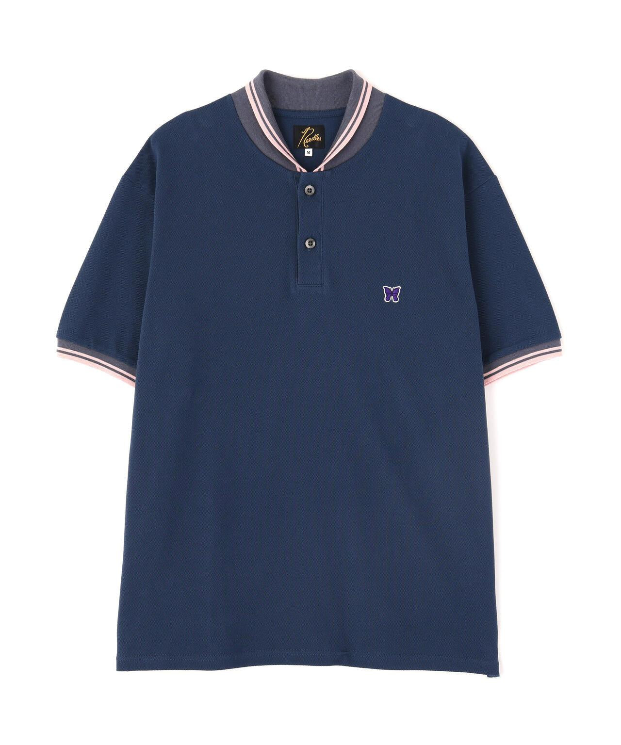 Needles 聯名 Shawl Collar S/S Polo - Cotton Pique