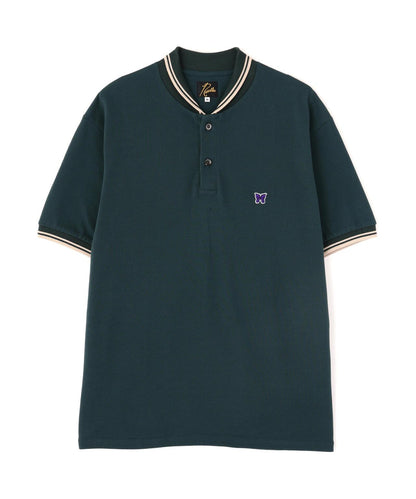 Needles 聯名 Shawl Collar S/S Polo - Cotton Pique