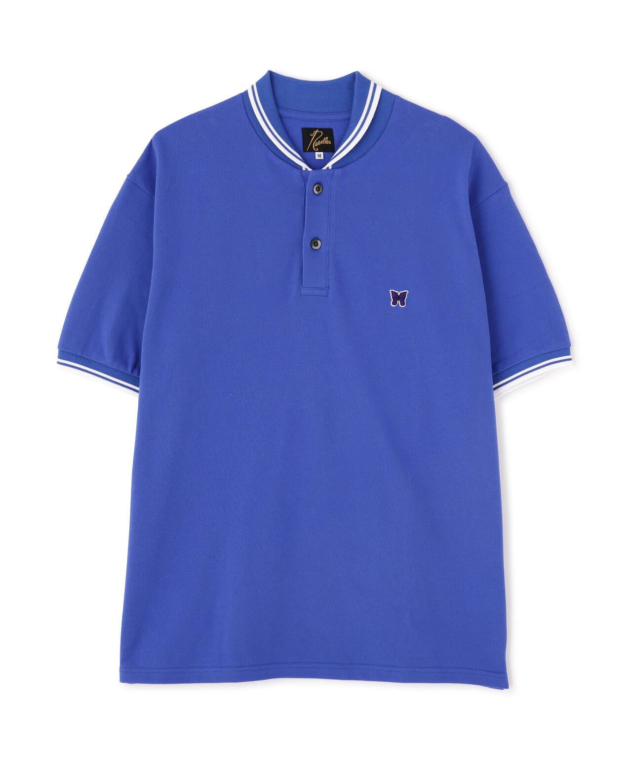 Needles 聯名 Shawl Collar S/S Polo - Cotton Pique