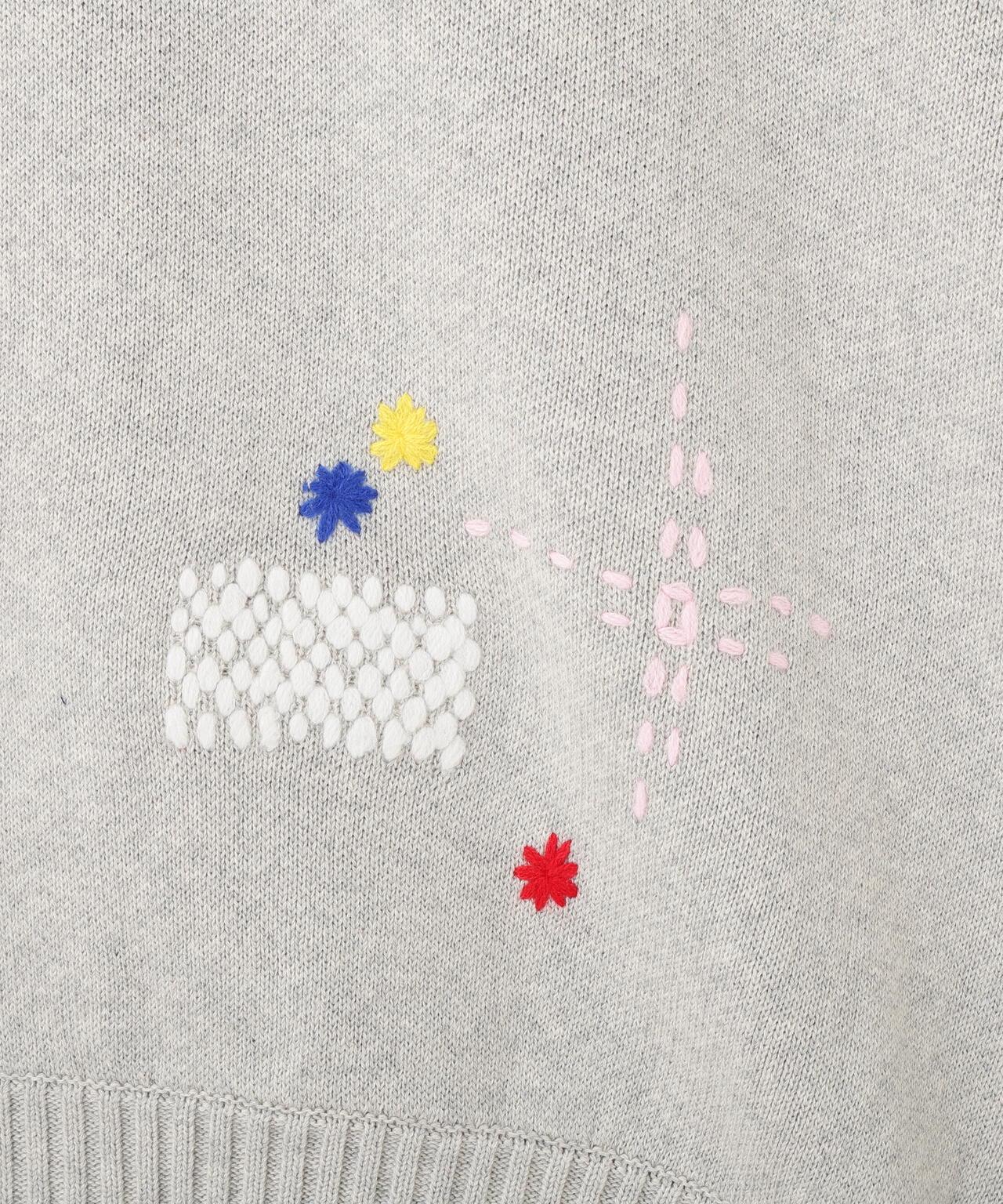 B omnivore/ビーオムニボー HAND STITCH CARDIGAN 手工縫線針織開衫