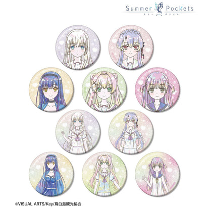 Summer Pockets トレーディング Ani-Art KAWAII label 閃粉徽章 【BOX/10個裝】