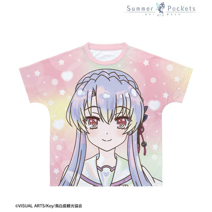 Summer Pockets 空門蒼 Ani-Art KAWAII label 全幅印花T恤 L碼