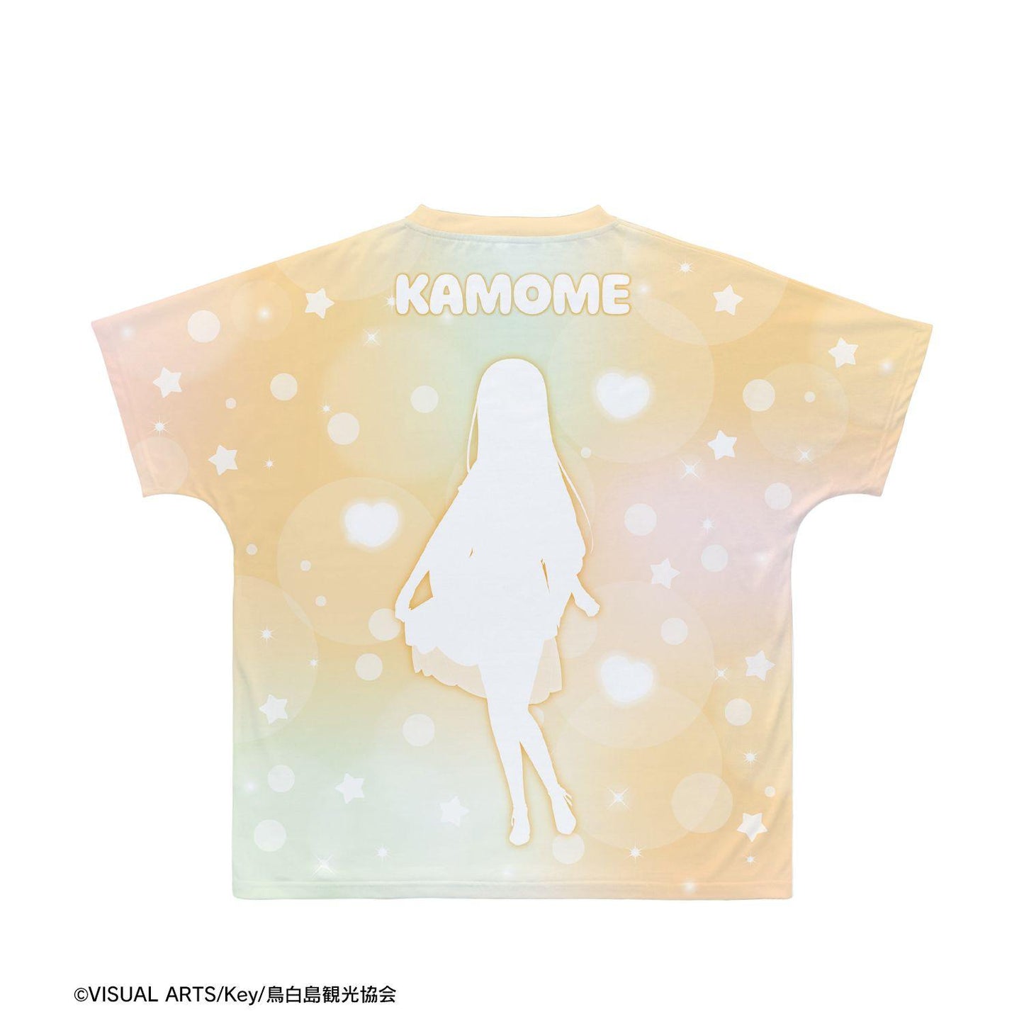 Summer Pockets 久島鷗 Ani-Art KAWAII label 全幅印花T恤 XS碼