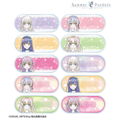 Summer Pockets トレーディング Ani-Art KAWAII label 亞克力姓名牌（單位/完整盒裝）【BOX/10個裝】