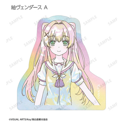 Summer Pockets トレーディング Ani-Art KAWAII label 鐳射異形貼紙 (單位/完整BOX) 【BOX/10個裝】