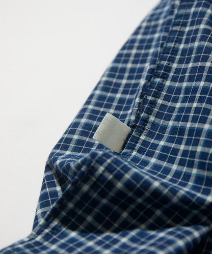 Indigo Madras Check Easy 長褲