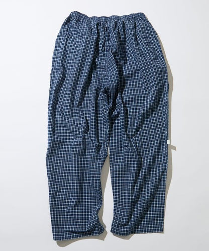 Indigo Madras Check Easy 長褲