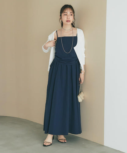 【La boutique BonBon】抽繩吊帶連衣裙