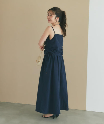 【La boutique BonBon】抽繩吊帶連衣裙