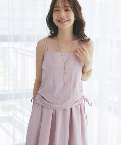 【La boutique BonBon】抽繩吊帶連衣裙