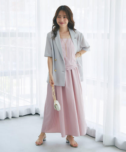 【La boutique BonBon】抽繩吊帶連衣裙