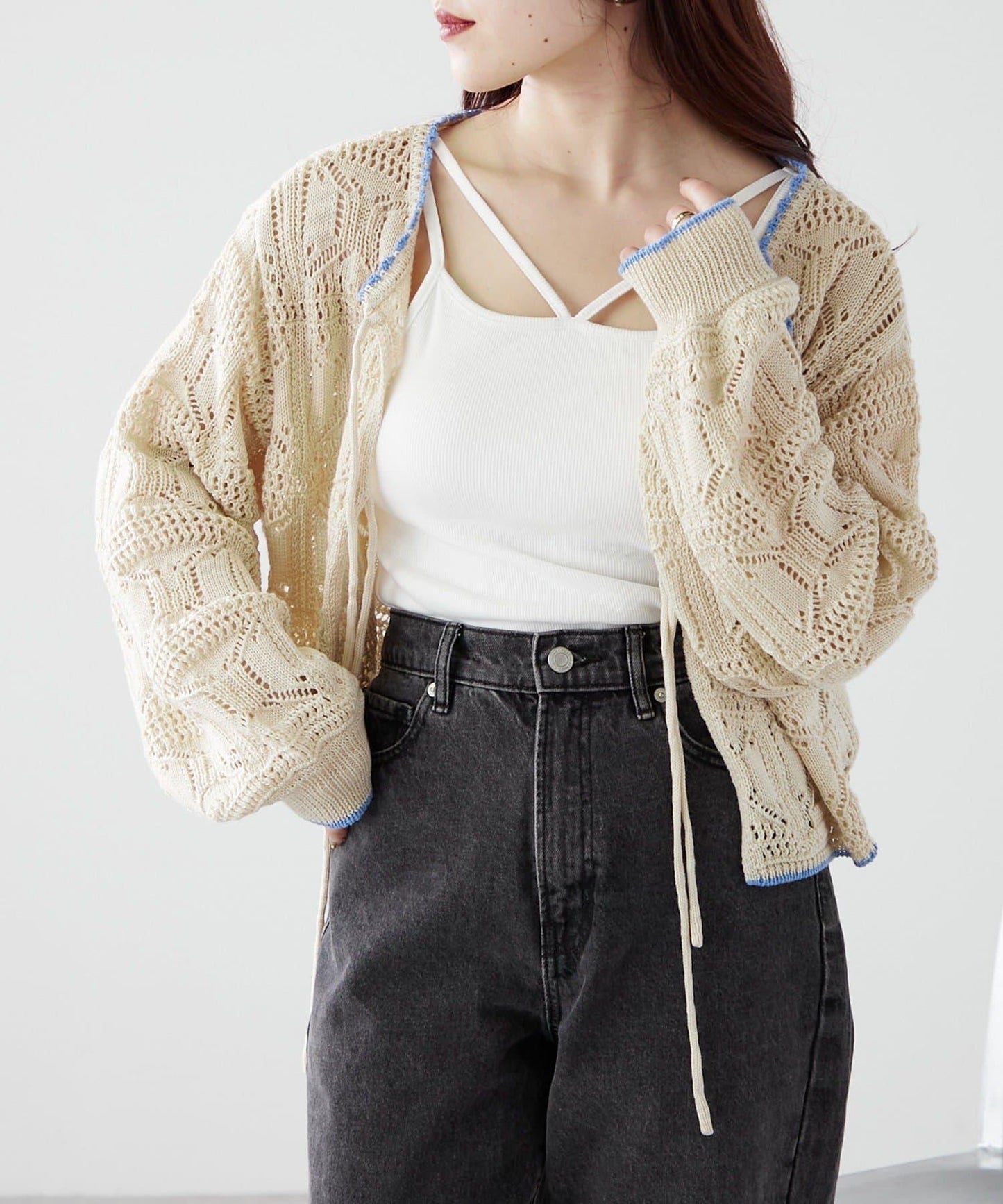 【continuer】カップ付キャミ